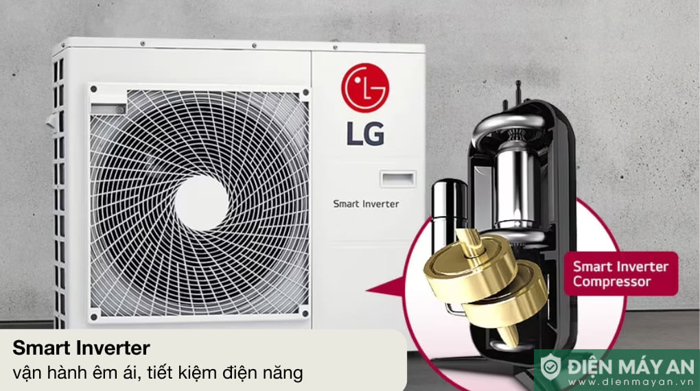 Điều hòa âm trần cassette LG Inverter 36000 BTU ZTNQ36GYLA0